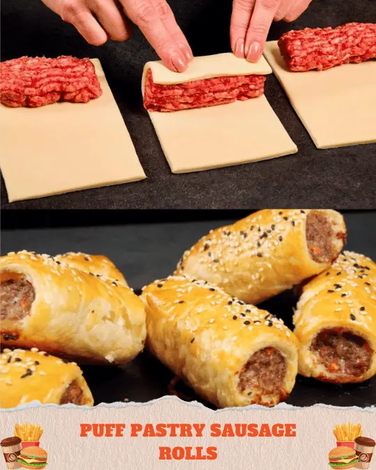 Puff Pastry Sausage Rolls