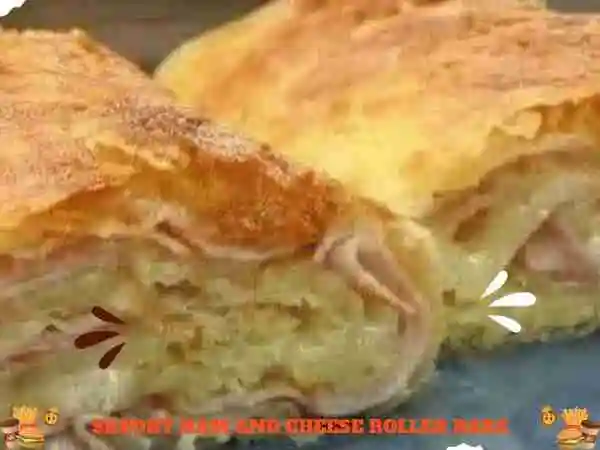 Savory Ham and Cheese Rolled Bake Recipe