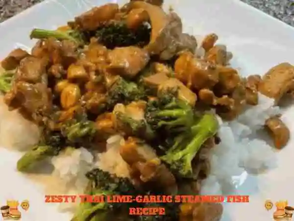 Zesty Thai Lime-Garlic Steamed Fish Recipe