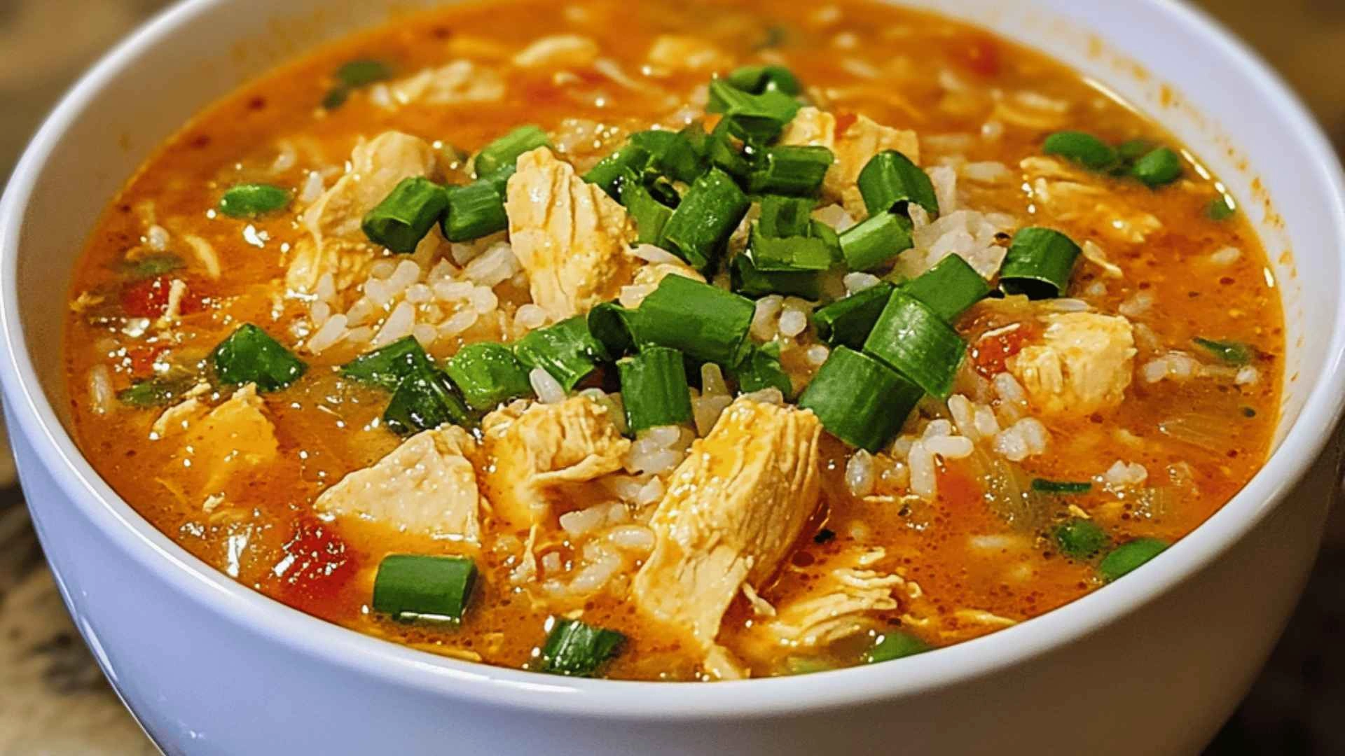 Spicy Chicken Soup with Rice – A Chopt-Inspired Recipe!