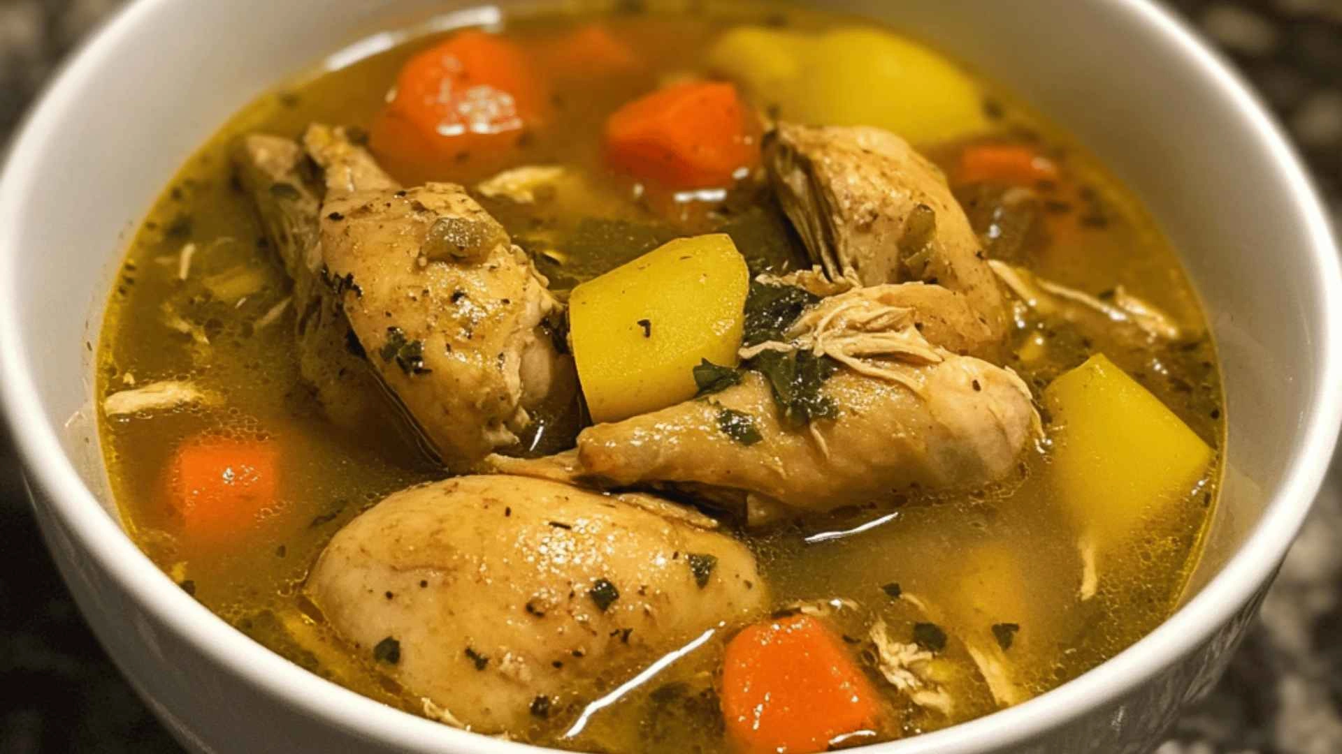 Soulful Jamaican Chicken Soup A Recipe to Warm Your Heart!